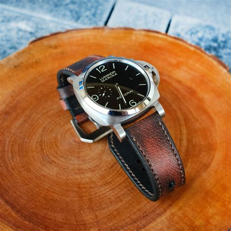 panerai leather strap in summer|where to buy Panerai straps.